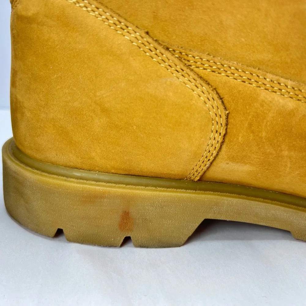 Timberland Wheat Leather Boots Mens 11 Waterproof A4098 Work Outdoor Preppy